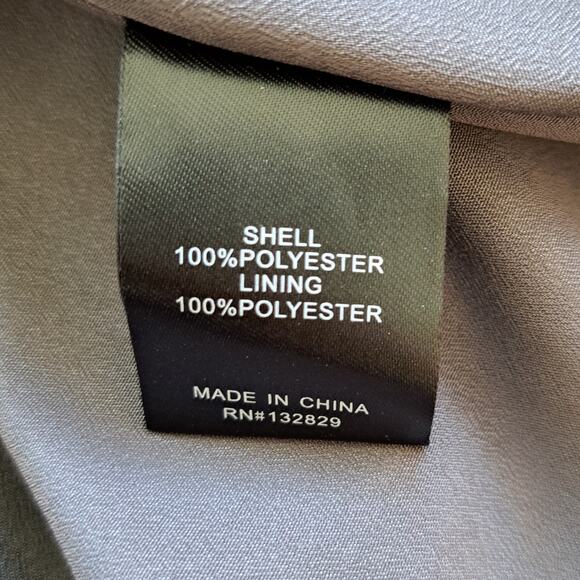 Lovers & Friends Tanya Silver Strapless Midi Maxi Dress Large Party Prom Metalic - Picture 13 of 13